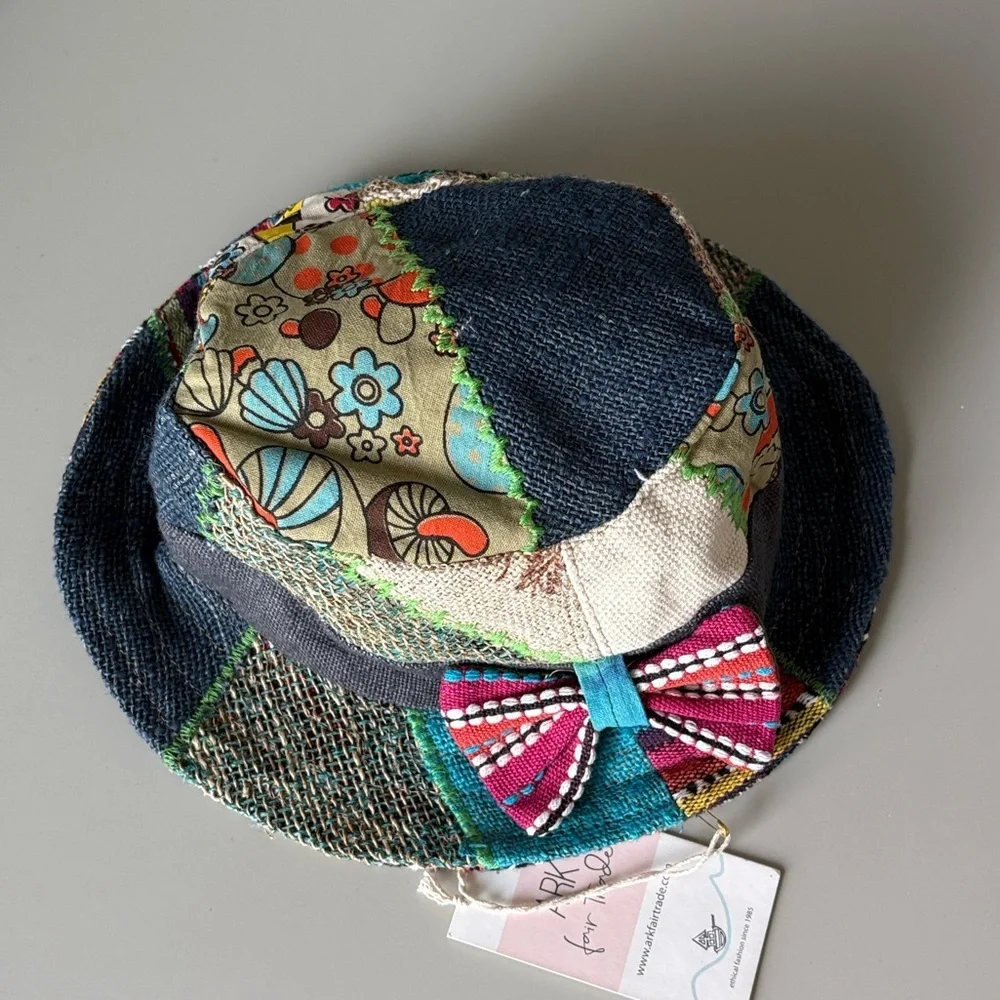 Ark Fair Trade Hemp Bucket Hat Lined NEW - Picture 5 of 7